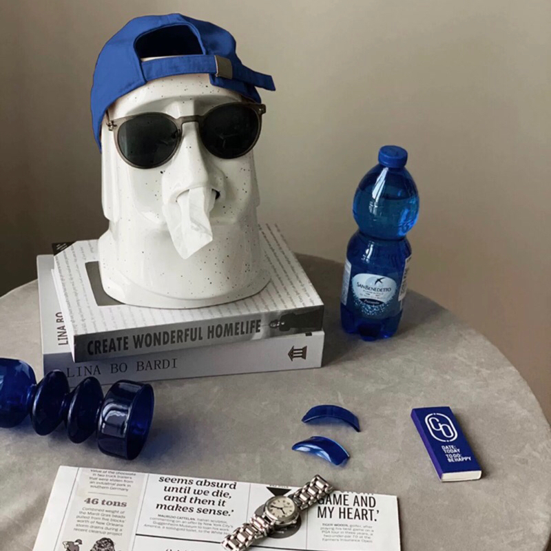 Hộp đựng giấy Đá Phục Sinh cao cấp / Easter Stone Paper Box