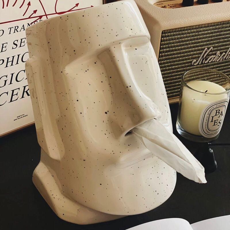 Hộp đựng giấy Đá Phục Sinh cao cấp / Easter Stone Paper Box