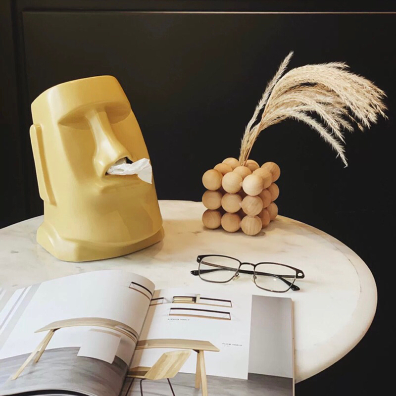 Hộp đựng giấy Đá Phục Sinh cao cấp / Easter Stone Paper Box