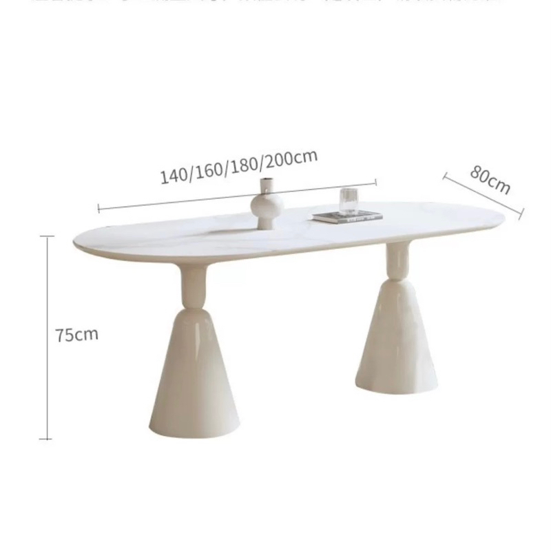 Bàn ăn đá phiến nhập khẩu cao cấp / Slate Dinning Table