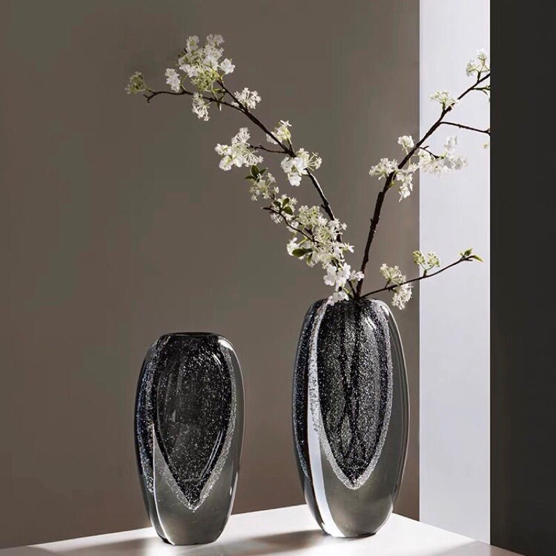 Bình hoa bong bóng Gypsophila cao cấp / Bubble Gypsophila Vase