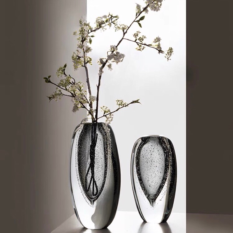 Bình hoa bong bóng Gypsophila cao cấp / Bubble Gypsophila Vase