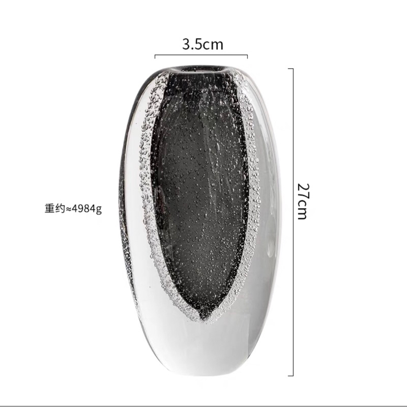Bình hoa bong bóng Gypsophila cao cấp / Bubble Gypsophila Vase