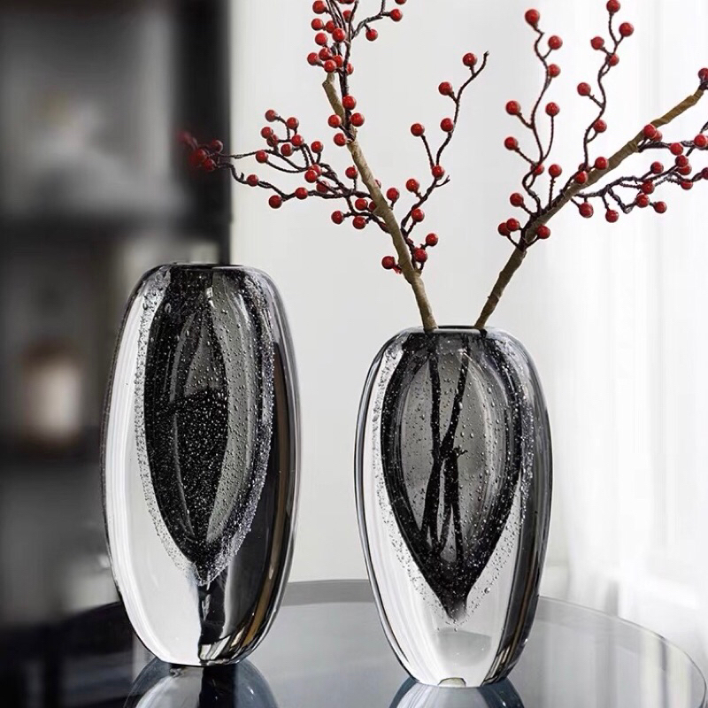 Bình hoa bong bóng Gypsophila cao cấp / Bubble Gypsophila Vase