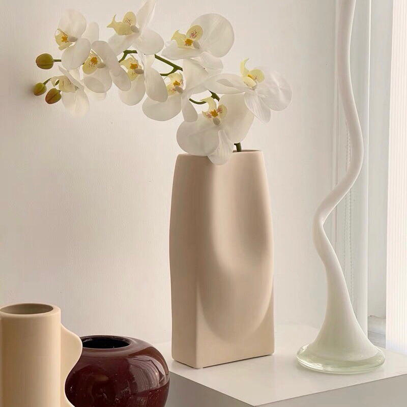 Bình hoa Nude Powder Pigment cao cấp / Nude Powder Pigment Vase