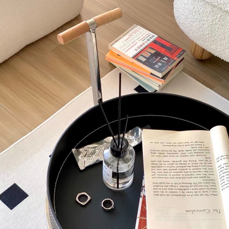 Xe đẩy Da yên tầng tiện dụng cao cấp / Leather Shelf
