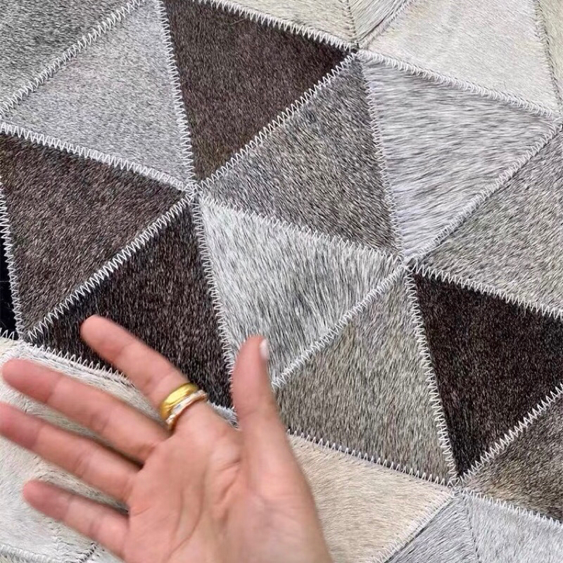 Thảm trải sàn da bò Denuzy cao cấp / Denuzy Rug
