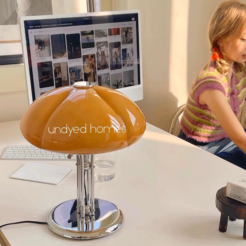 Đèn bàn Bí Ngô cao cấp / Pumpkin Table Lamp