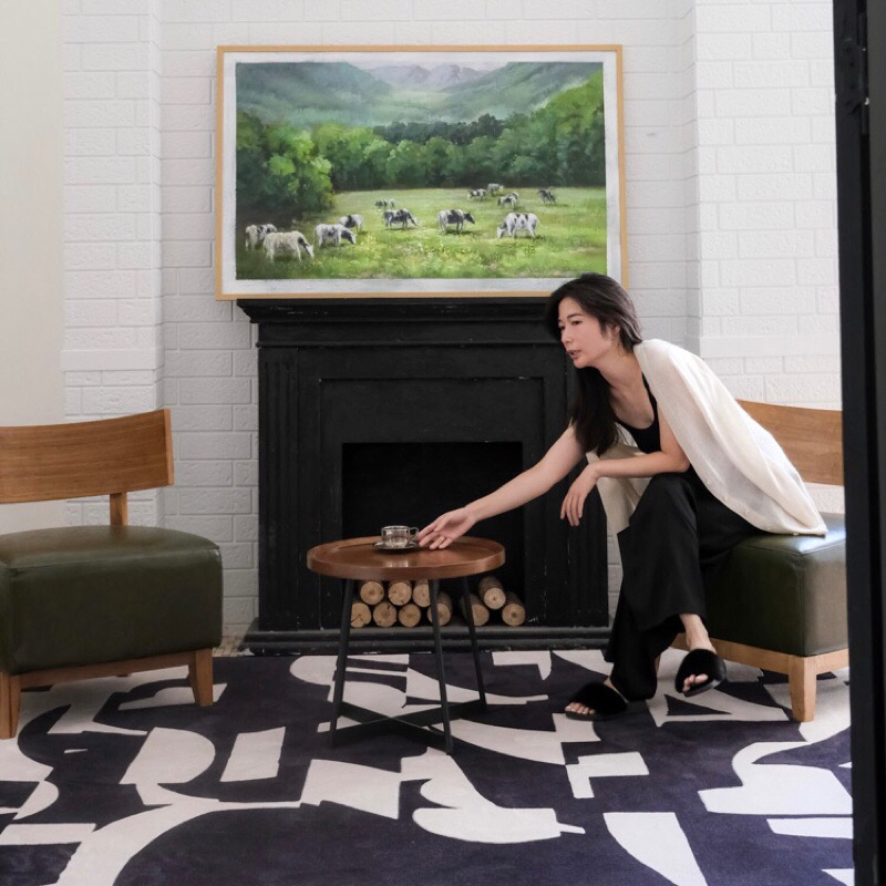 Thảm trải sàn Black Demzo cao cấp / Black Demzo Rug