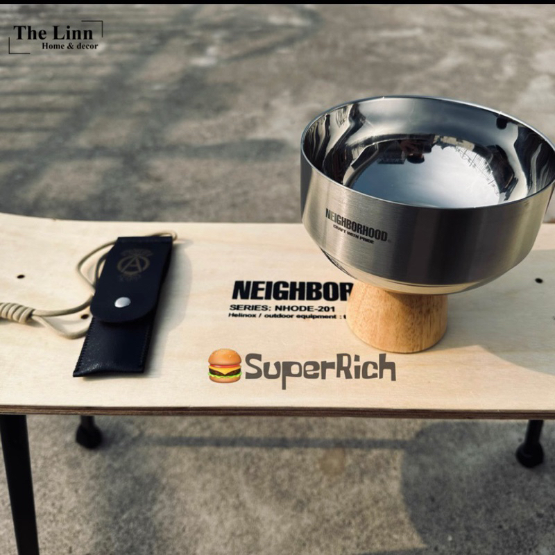 Bàn gấp Ván trượt Neighborhood cao cấp / Skateboard Table