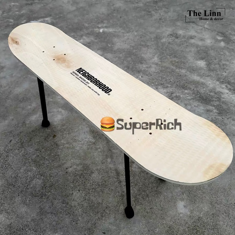 Bàn gấp Ván trượt Neighborhood cao cấp / Skateboard Table
