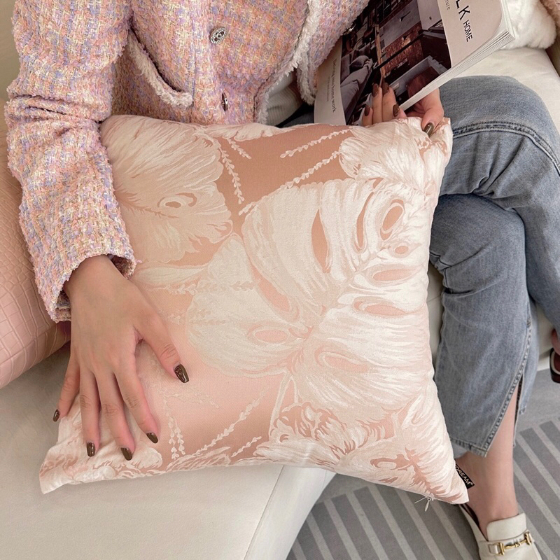 Bộ gối sofa Pink Rose cao cấp / Pink Rose Pillow