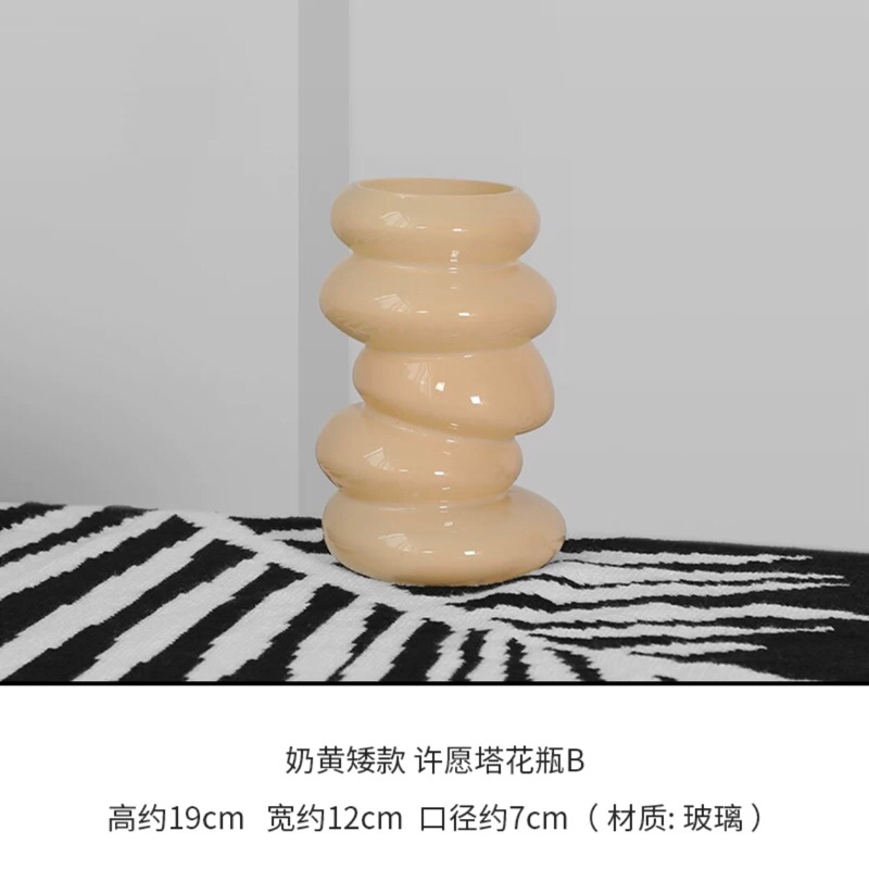 Bình hoa thuỷ tinh Wishing cao cấp / Wishing Vase