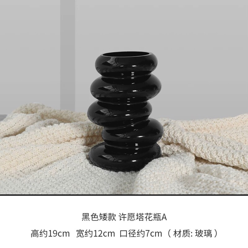 Bình hoa thuỷ tinh Wishing cao cấp / Wishing Vase