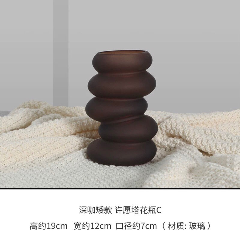 Bình hoa thuỷ tinh Wishing cao cấp / Wishing Vase