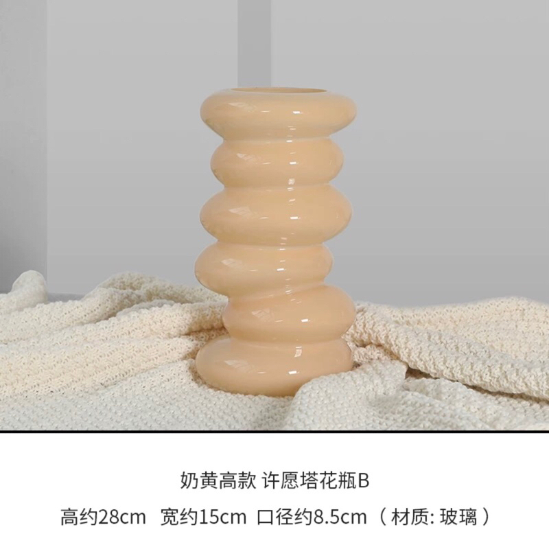 Bình hoa thuỷ tinh Wishing cao cấp / Wishing Vase