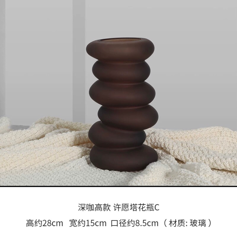 Bình hoa thuỷ tinh Wishing cao cấp / Wishing Vase