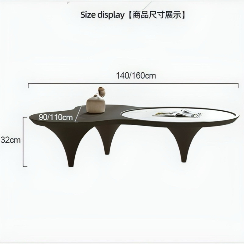 Bàn trà gỗ YANGI nhập khẩu cao cấp / YANGI Table