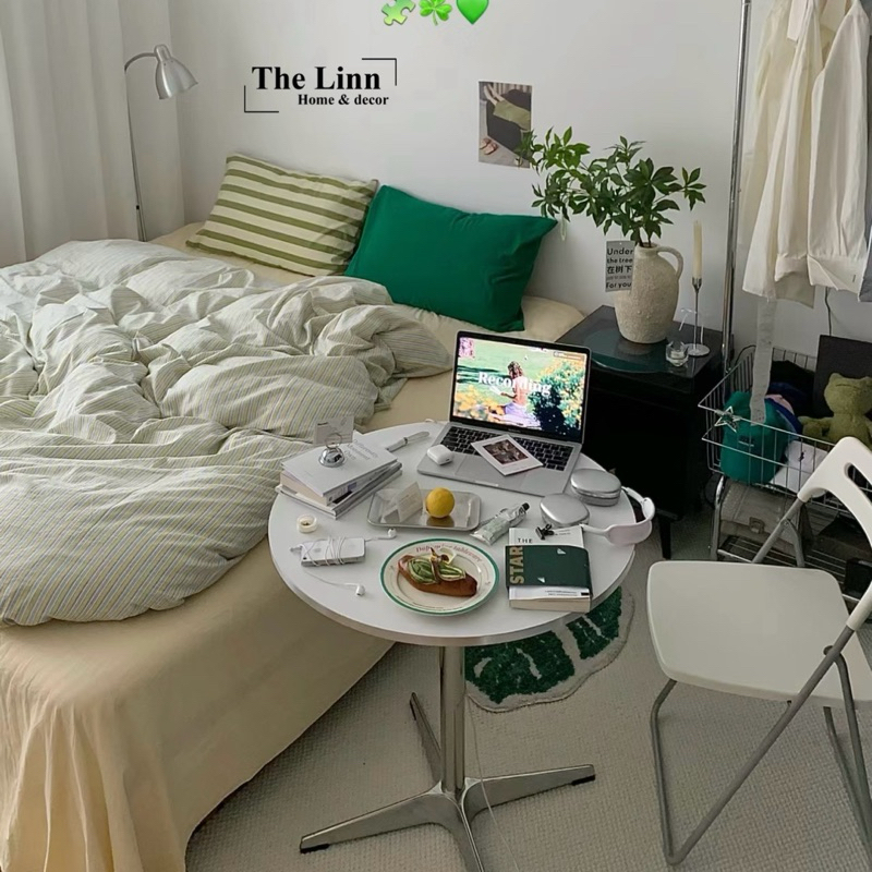 Bàn Coffee viền inox nhập khẩu cao cấp / Eames Table