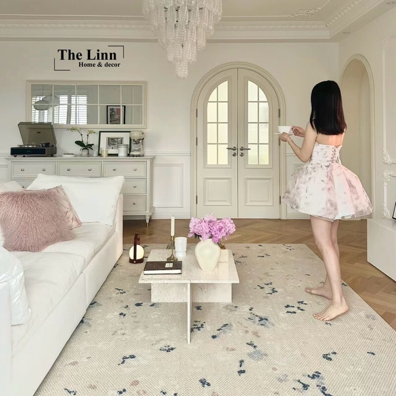 Thảm trải sàn Coco Round nhập khẩu cao cấp / Coco Round Rug