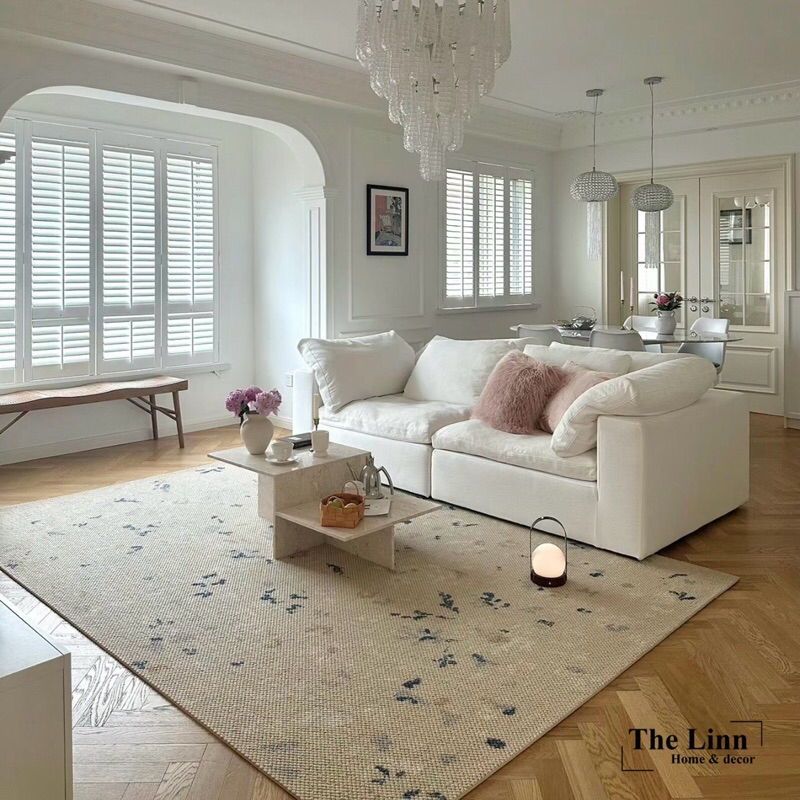 Thảm trải sàn Coco Round nhập khẩu cao cấp / Coco Round Rug