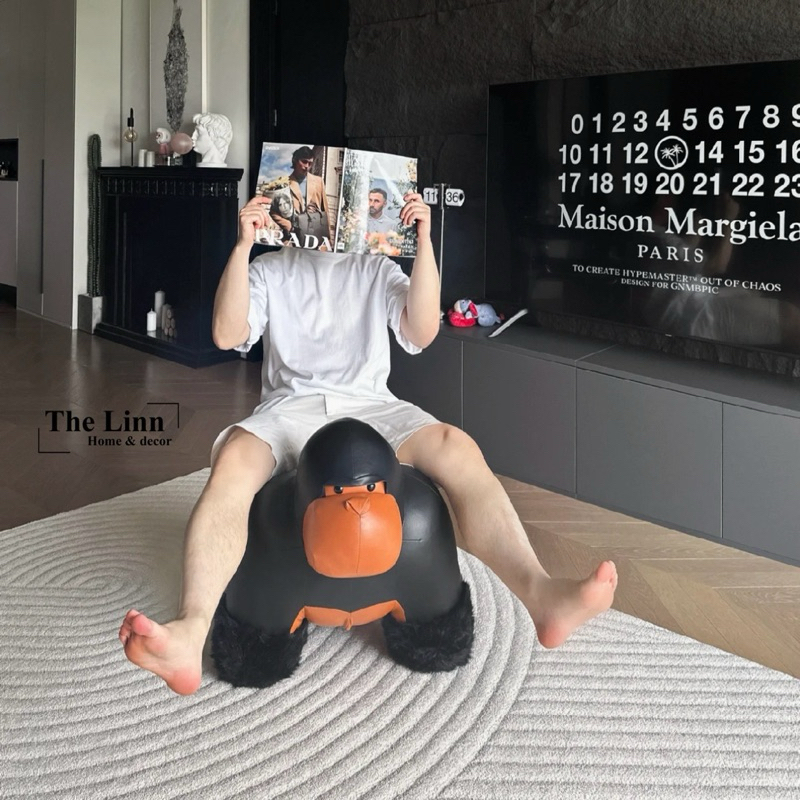 Ghế Gorila cam đen nhập khẩu cao cấp / Black Gorila Chair