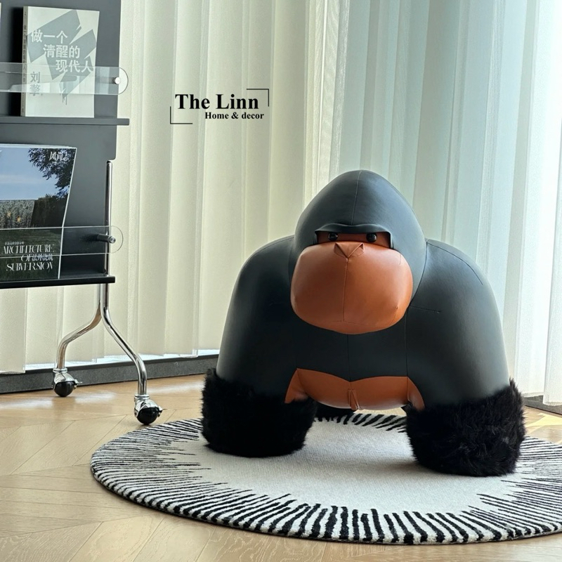 Ghế Gorila cam đen nhập khẩu cao cấp / Black Gorila Chair