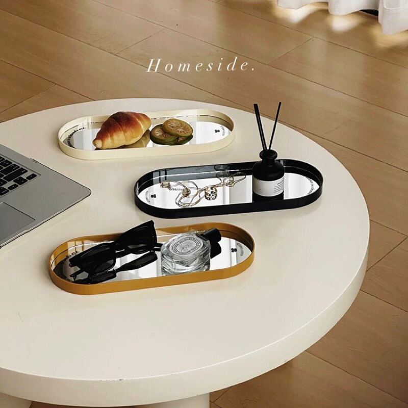 Khay gương dài decor KEEP SMILE nhập khẩu cao cấp | KEEP SMILE Mirror