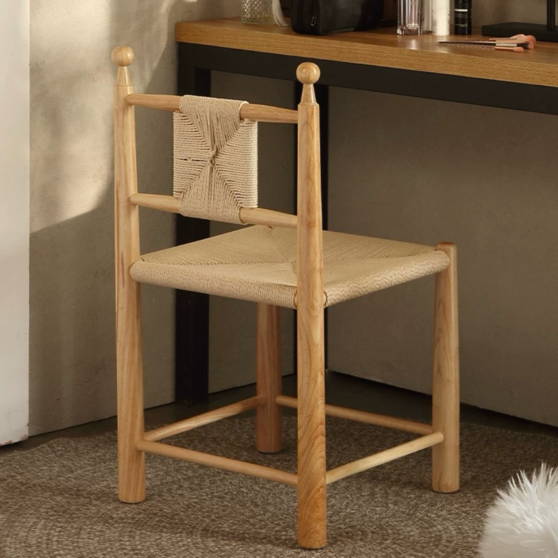 Ghế gỗ EBONI dây đan nhập khẩu cao cấp / EBONI Chair