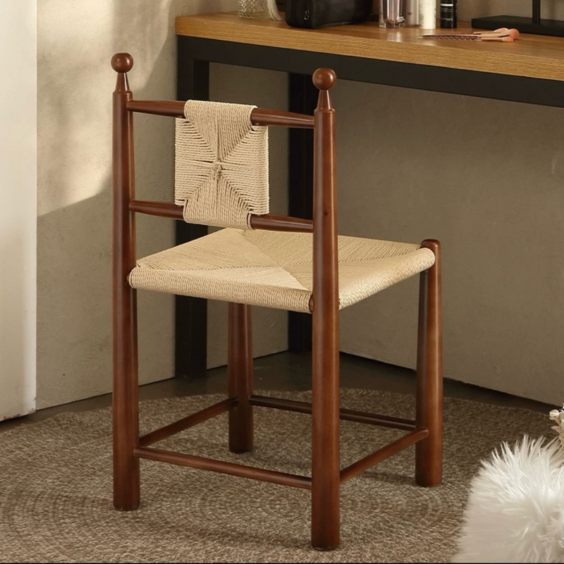 Ghế gỗ EBONI dây đan nhập khẩu cao cấp / EBONI Chair