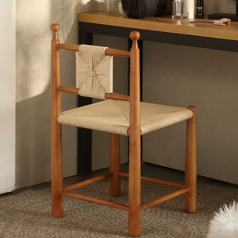 Ghế gỗ EBONI dây đan nhập khẩu cao cấp / EBONI Chair