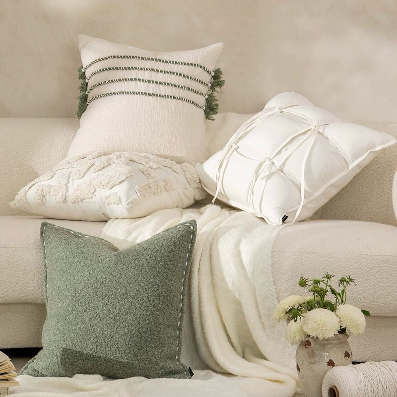 Bộ gối decor Velvet Totem nhập khẩu cao cấp / Velvet Totem Pillow