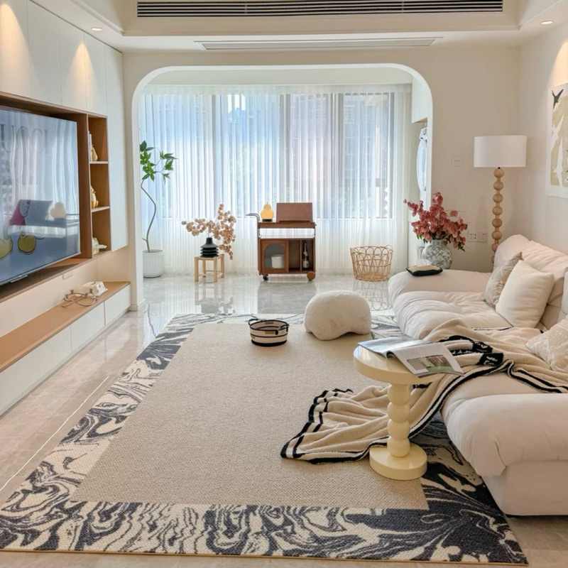 Thảm trải sàn chữ nhật và tròn Qushui nhập khẩu cao cấp / Qushui Rug