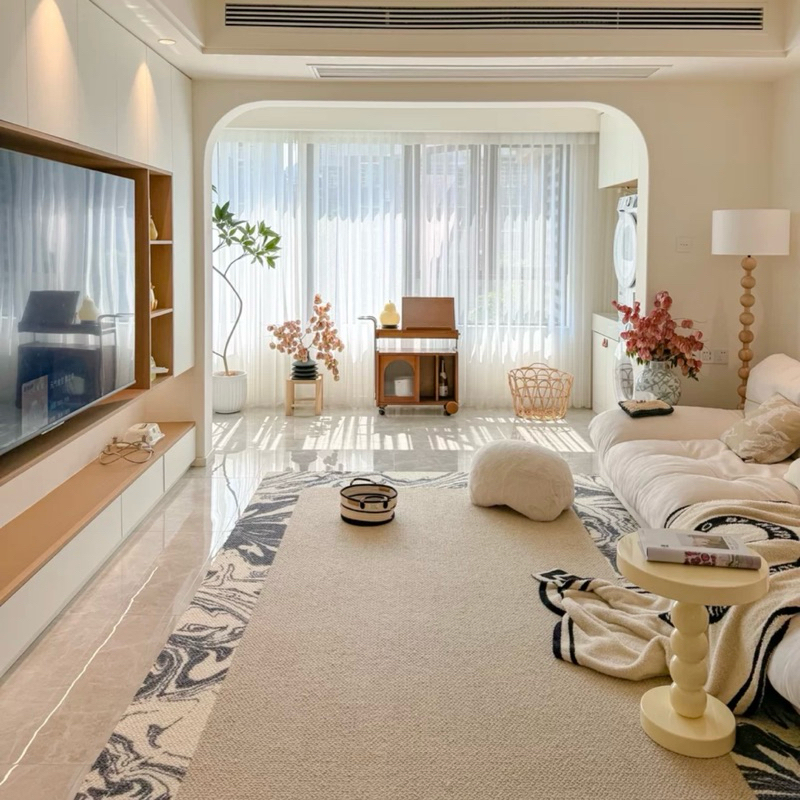 Thảm trải sàn chữ nhật và tròn Qushui nhập khẩu cao cấp / Qushui Rug