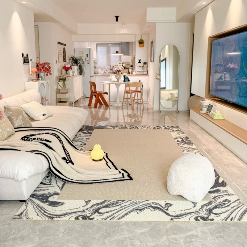 Thảm trải sàn chữ nhật và tròn Qushui nhập khẩu cao cấp / Qushui Rug