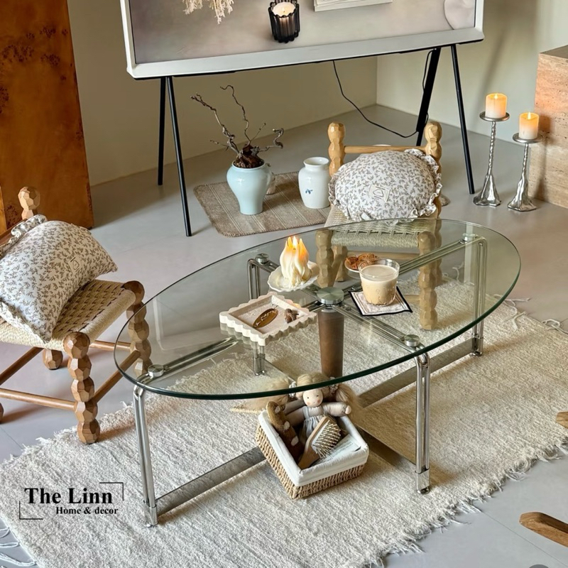 Bàn trà Katee Oval nhập khẩu cao cấp / KATEE Table