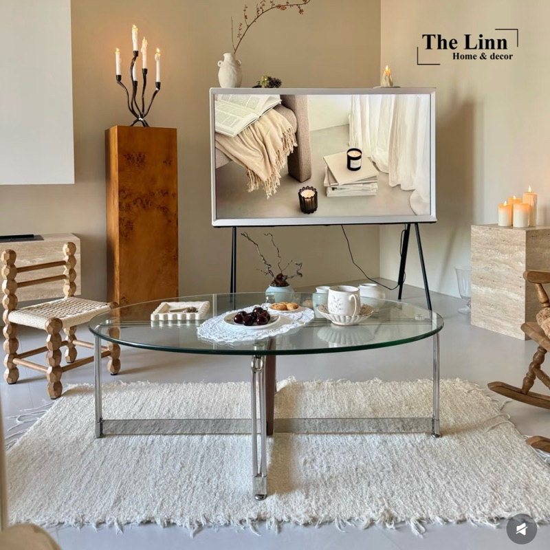 Bàn trà Katee Oval nhập khẩu cao cấp / KATEE Table