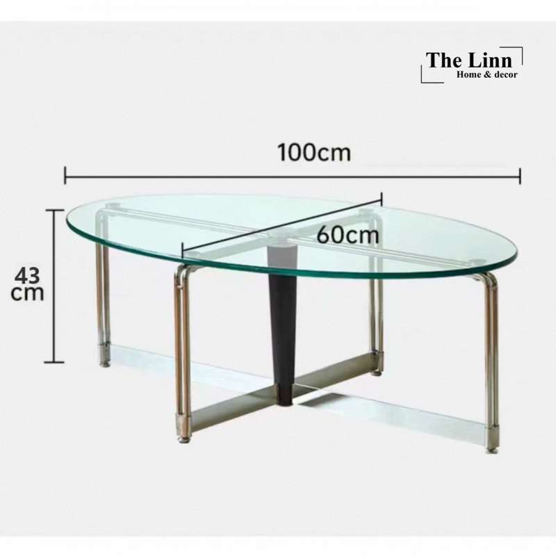 Bàn trà Katee Oval nhập khẩu cao cấp / KATEE Table