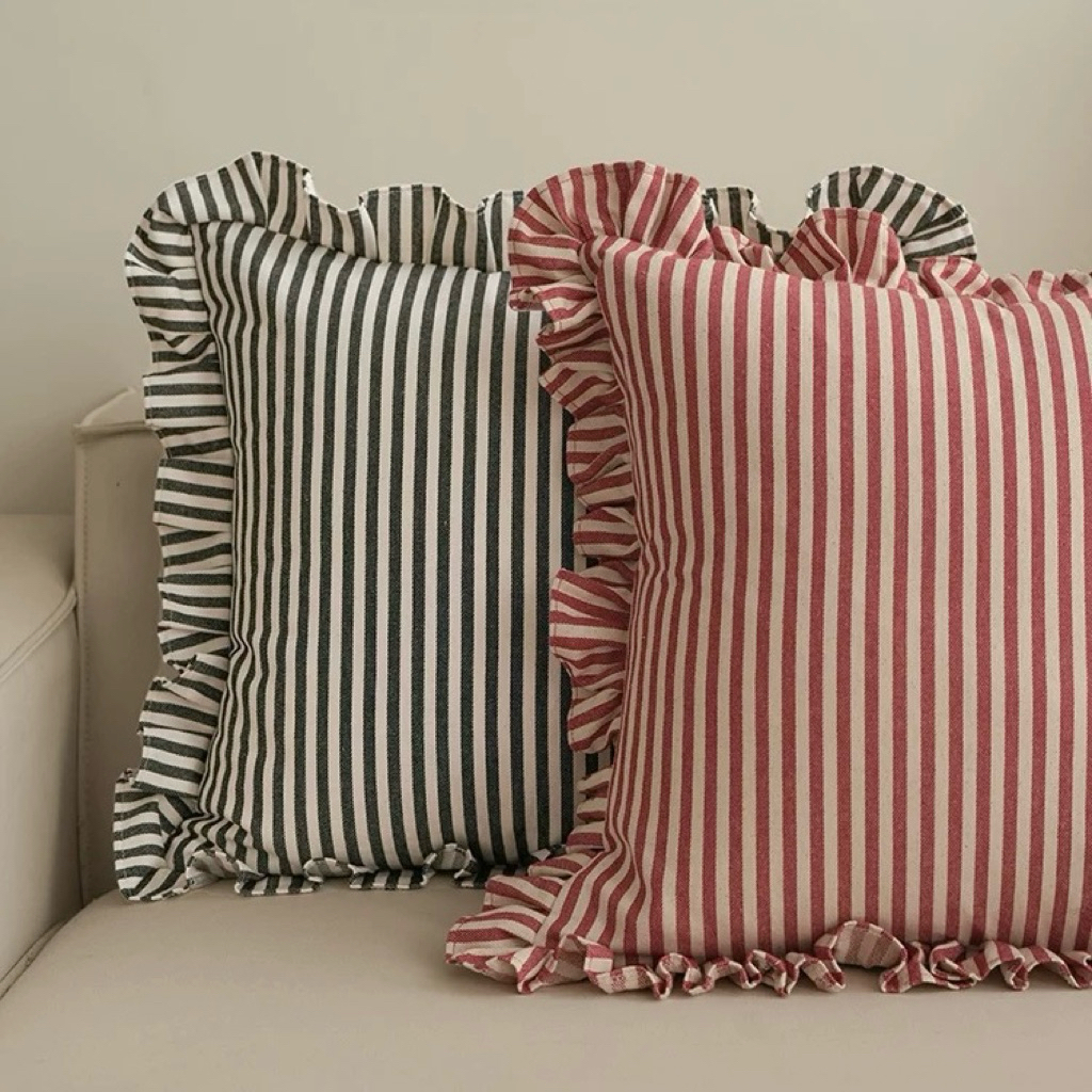 Bộ gối decor Striped Candy nhập khẩu cao cấp / Striped Candy Pillow