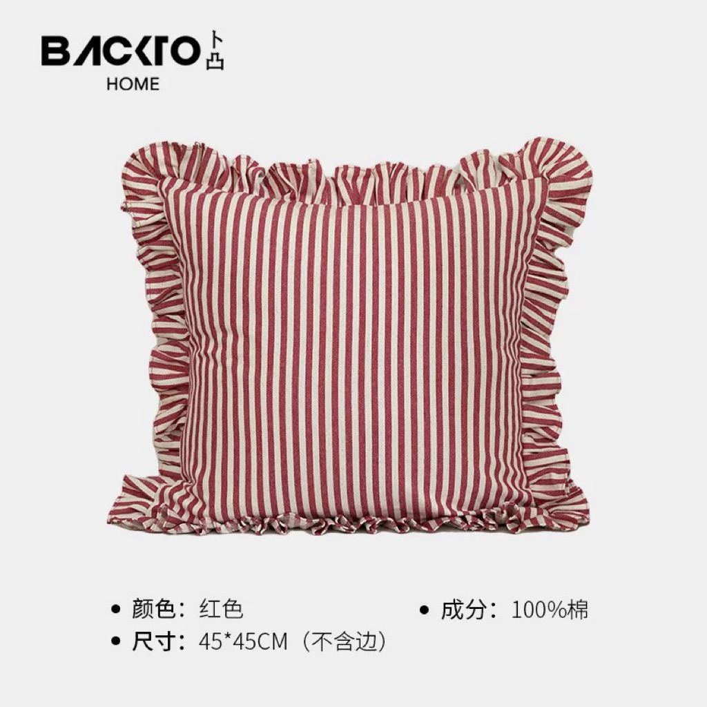 Bộ gối decor Striped Candy nhập khẩu cao cấp / Striped Candy Pillow