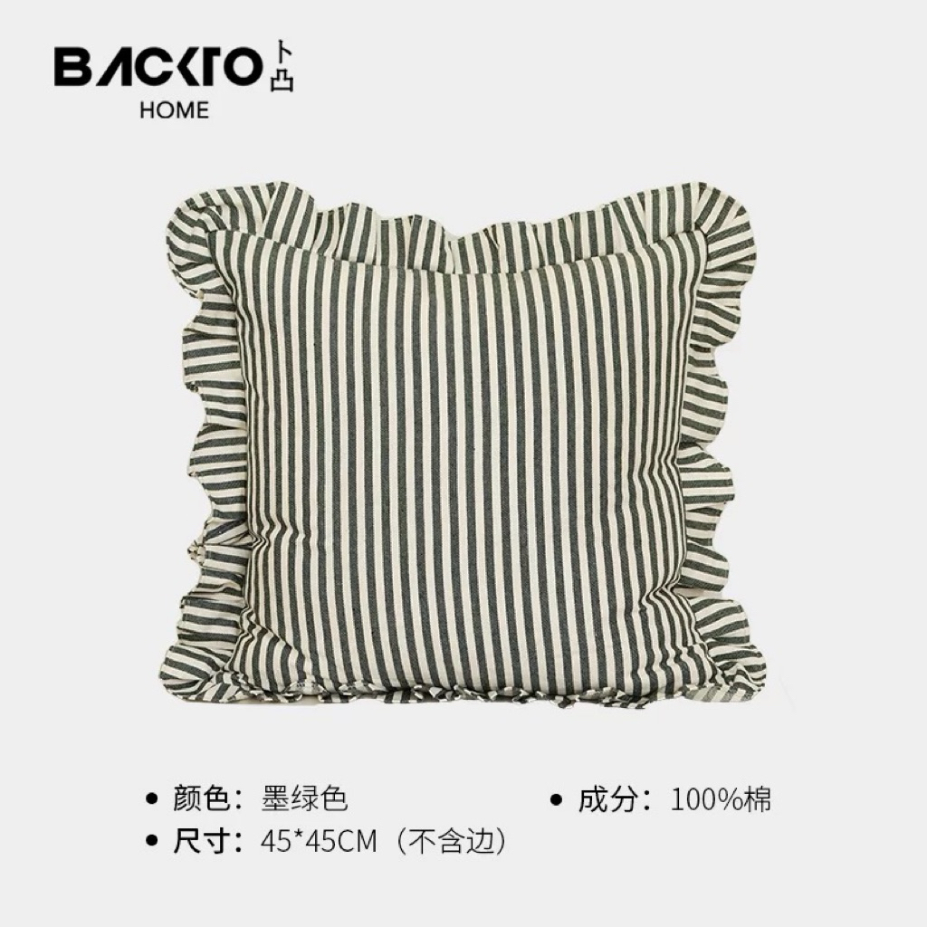 Bộ gối decor Striped Candy nhập khẩu cao cấp / Striped Candy Pillow