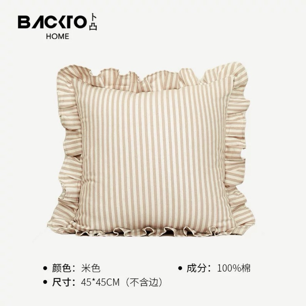 Bộ gối decor Striped Candy nhập khẩu cao cấp / Striped Candy Pillow