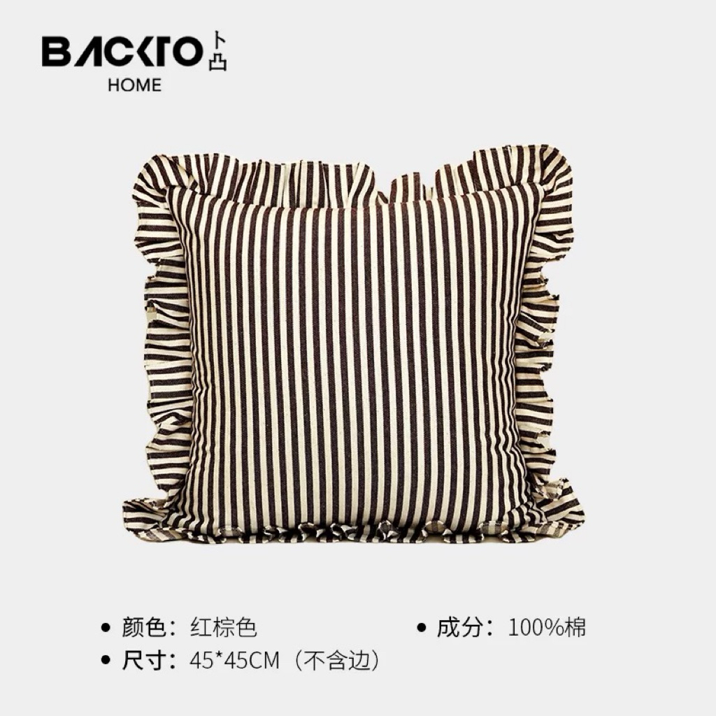 Bộ gối decor Striped Candy nhập khẩu cao cấp / Striped Candy Pillow