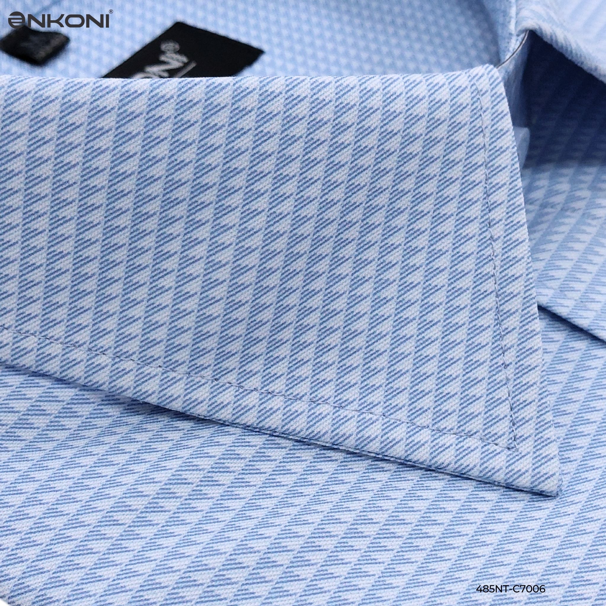 ao so mi ngan tay enkoni nhanh kho c7006