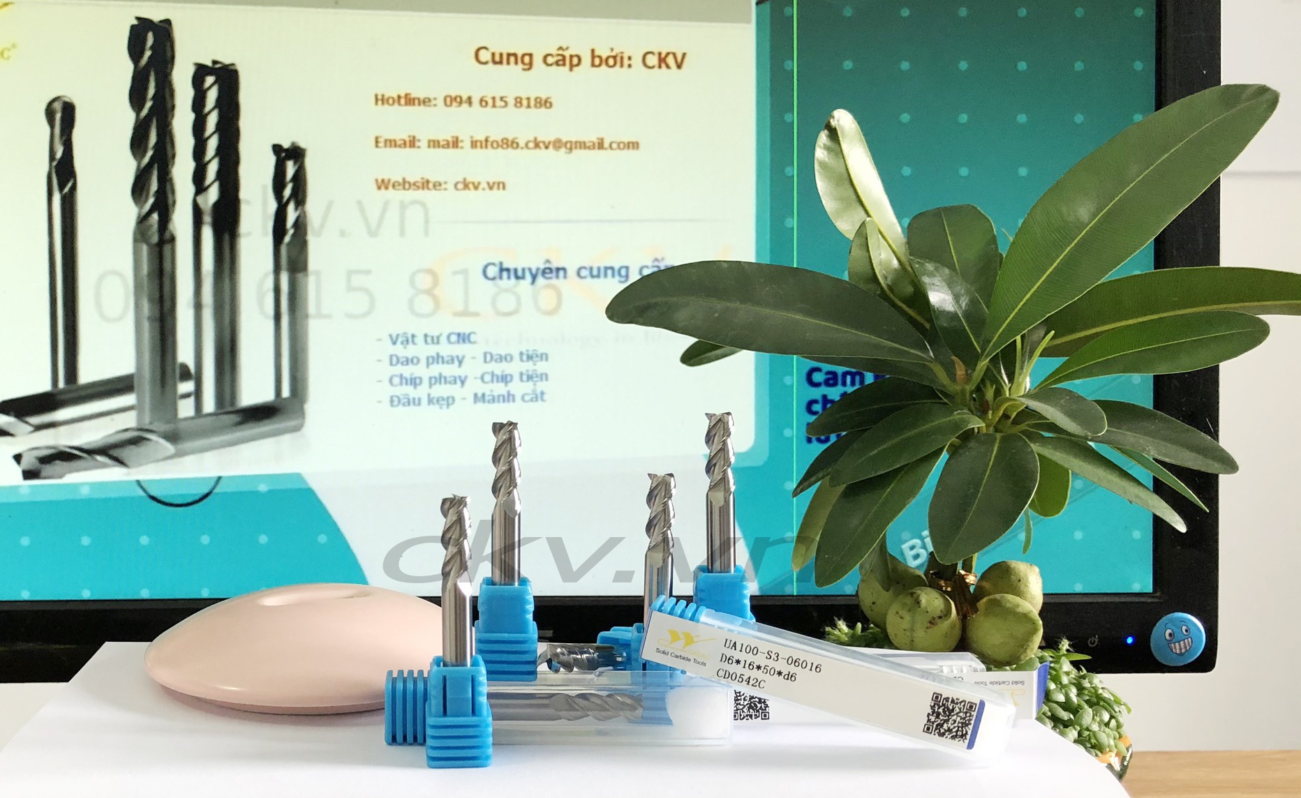 Dao phay Gesac chất lượng cao cung cấp bởi CKV Việt Nam