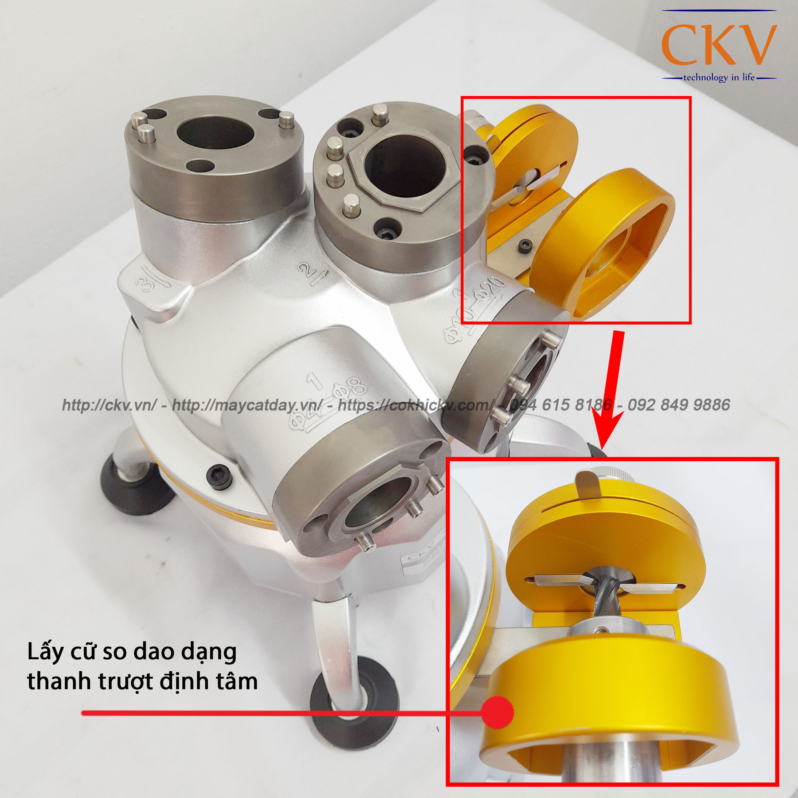 CKV-20S - Máy mài dao phay ngón chuyên dụng