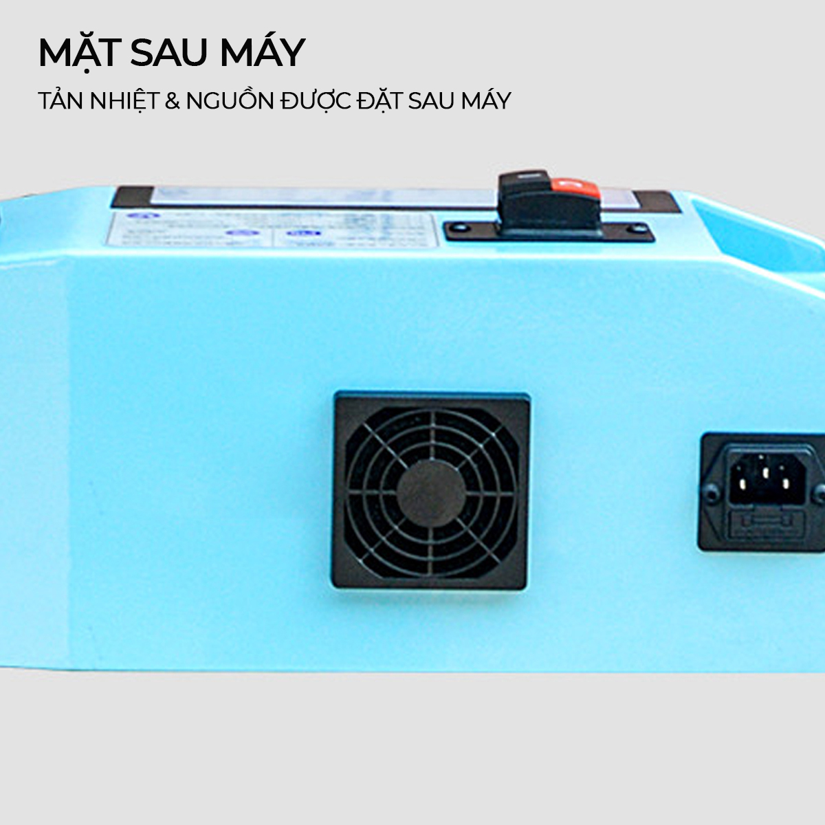 Mặt sau máy taro cần điện M6-M36 CKV-M36
