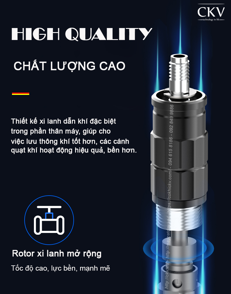 Thiết kế hệ thống xi lanh và cánh quạt gió thông minh