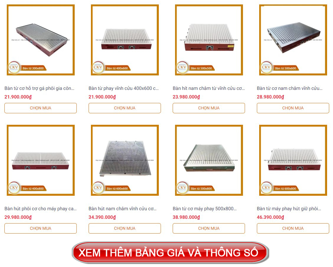 Bàn từ cơ chuyên dụng giá cực rẻ