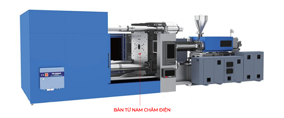 Bàn từ điện dùng cho máy ép nhựa cao cấp